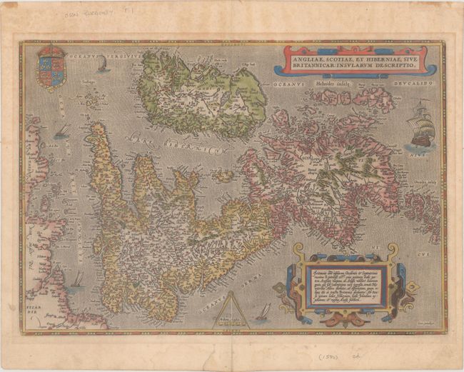 Angliae, Scotiae, et Hiberniae, sive Britannicar: Insularum Descriptio