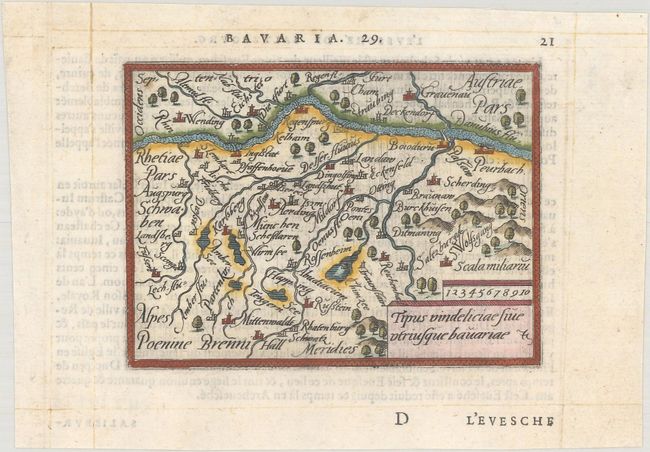 Tipus Vindeliciae sive Utriusque Bavariae