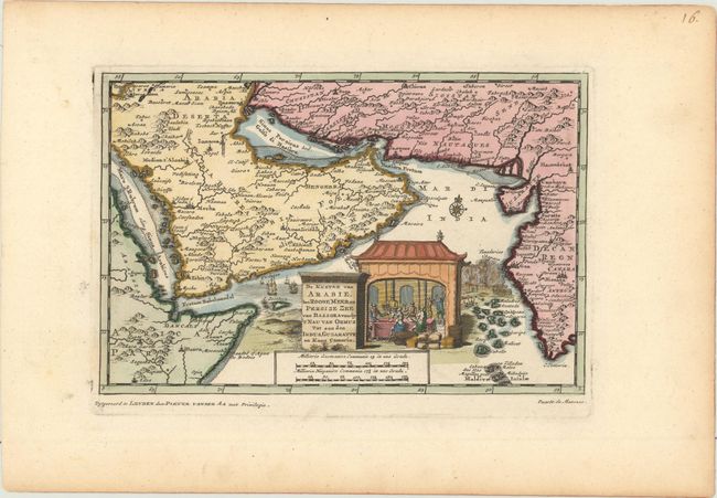 De Kusten van Arabie, het Roode Meer en Persize Zee...