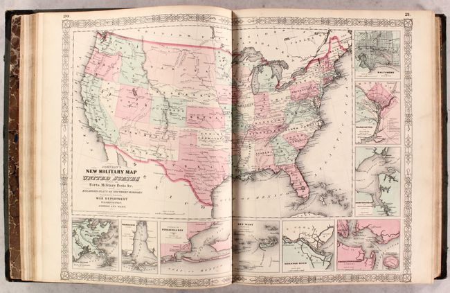 Johnson's New Illustrated (Steel Plate) Family Atlas, with Physical Geography, and with Descriptions Geographical, Statistical, and Historical...