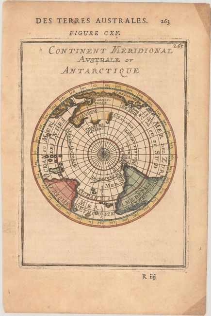 Continent Meridional Australe ou Antarctique