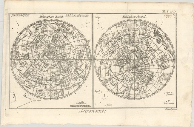 Hemisphere Boreal [on sheet with] Hemisphere Austral