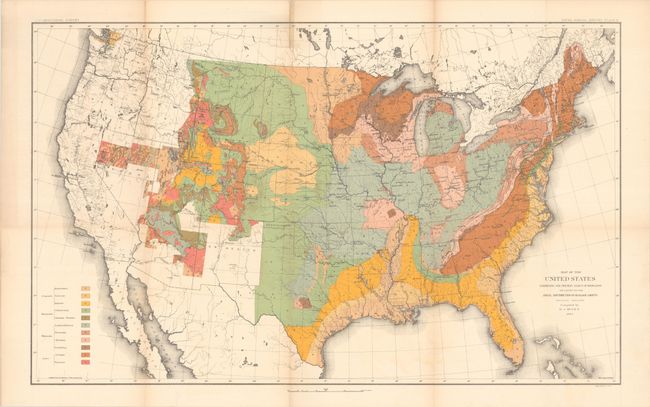 Map of the United States Exhibiting the Present Status of Knowledge Relating to the Areal Distribution of Geologic Groups (Preliminary Compilation)