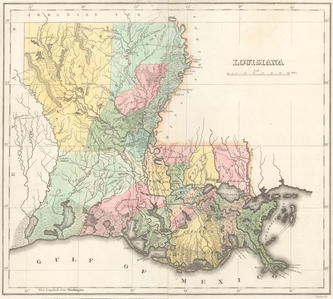 Geographical, Statistical, and Historical Map of Louisiana