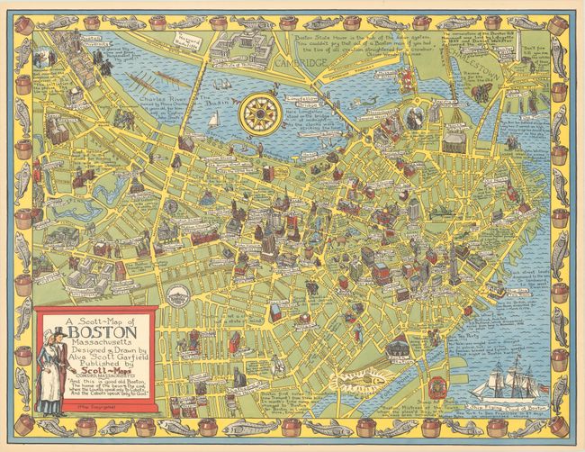 A Scott-Map of Boston Massachusetts