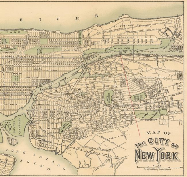 Map of the City of New York