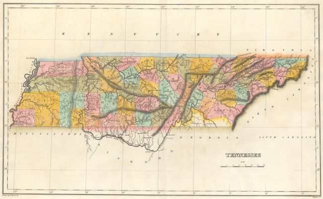 Geographical, Statistical, and Historical Map of Tennessee