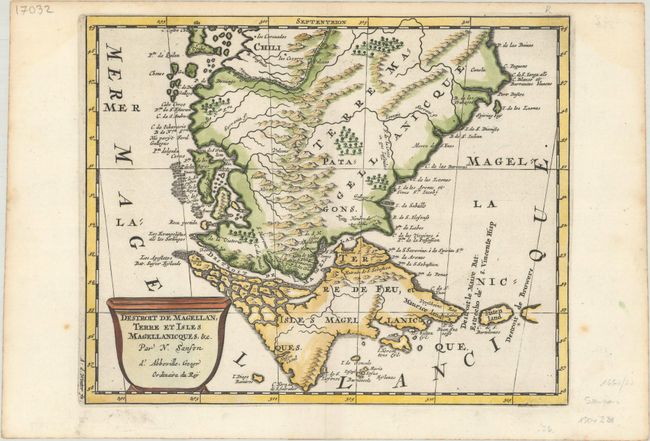 Destroit de Magellan, Terre et Isles Magellanicques, &c.