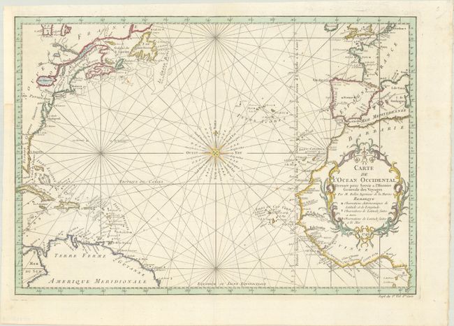 [Lot of 2] Carte de l'Ocean Occidental Dressee pour Servir a l'Histoire Generale des Voyages [and] Carte de l'Ocean Meridional Dressee pour Servir a l'Histoire Generale des Voyages