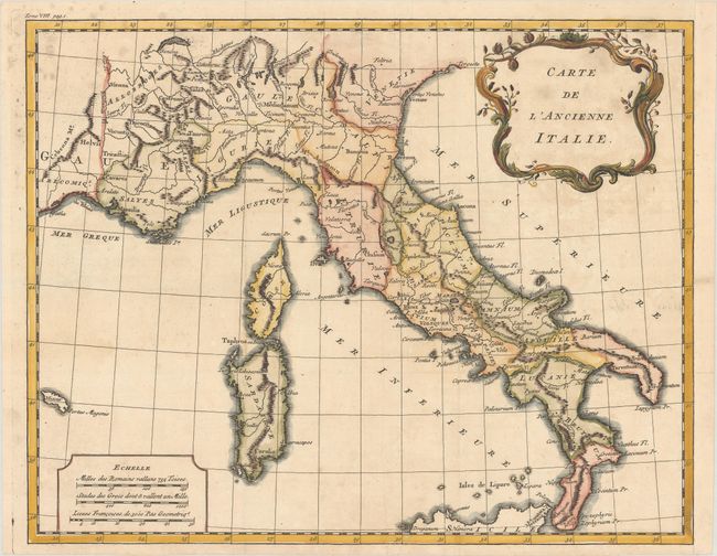 Carte de l'Ancienne Italie