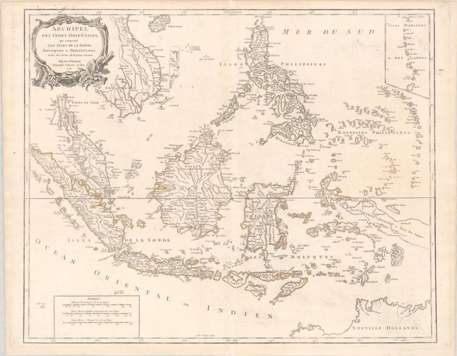 Archipel des Indes Orientales, qui Comprend les Isles de la Sonde, Moluques et Philippines, Tirees des Cartes du Neptune Oriental