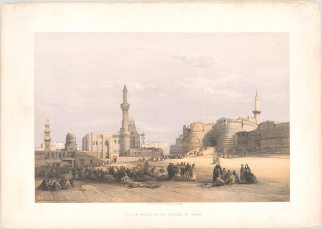 The Entrance to the Citadel of Cairo