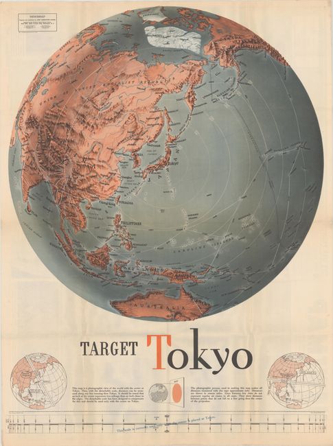 Target Tokyo [on verso] Newsmap Monday, October 18, 1943...