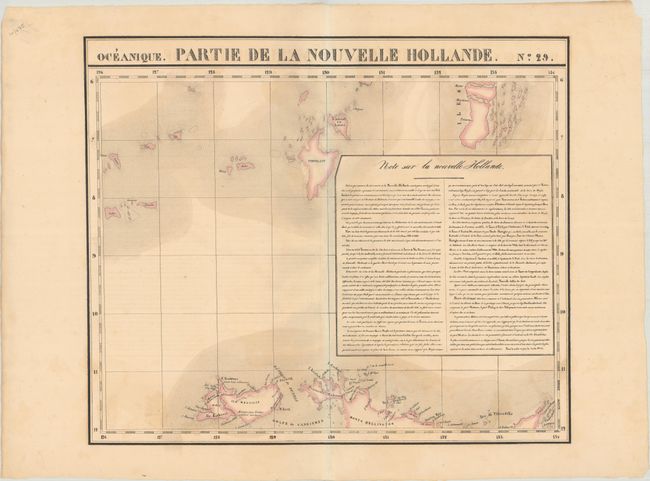 Oceanique. Partie de la Nouvelle Hollande. No. 29