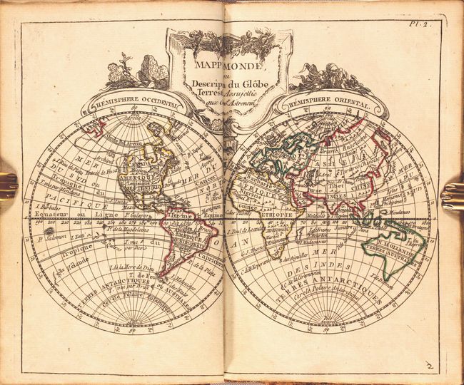 Atlas Moderne Portatif, Compose de Vingt-Huit Cartes sur Toutes les Parties du Globe Terrestre...