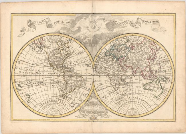 Mappemonde a l'Usage du Roy...