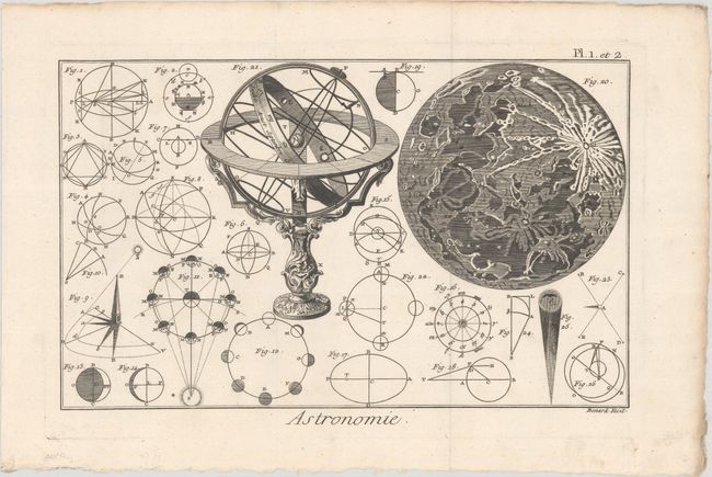 Astronomie - Pl. 1. et 2.