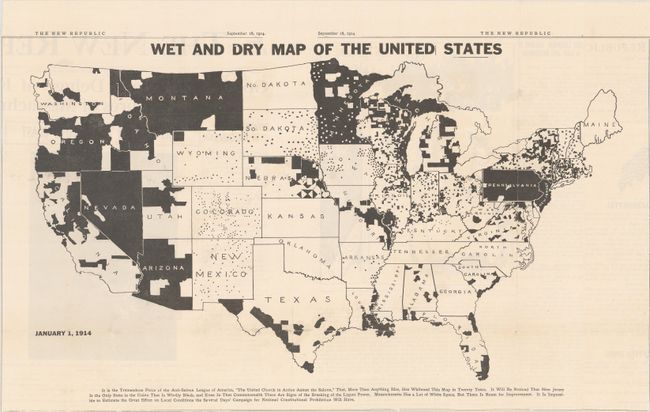 Wet and Dry Map of the United States
