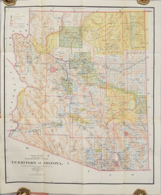 [Lot of 2] Territory of Arizona [in] Report of the Governor of Arizona to the Secretary of the Interior [and] Territory of Arizona