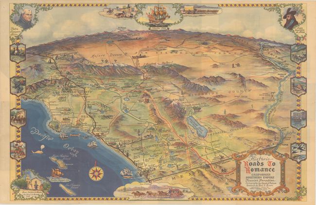 Historic Roads to Romance California's Southern Empire Tourist Paradise