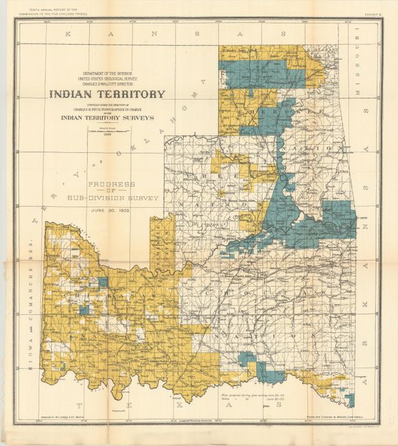 [Lot of 9 - Indian Territory]