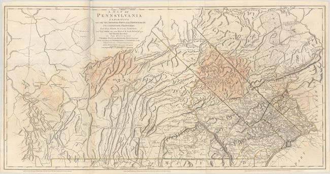 A Map of Pennsylvania Exhibiting Not Only the Improved Parts of That Province, but Also Its Extensive Frontiers: Laid Down from Actual Surveys...