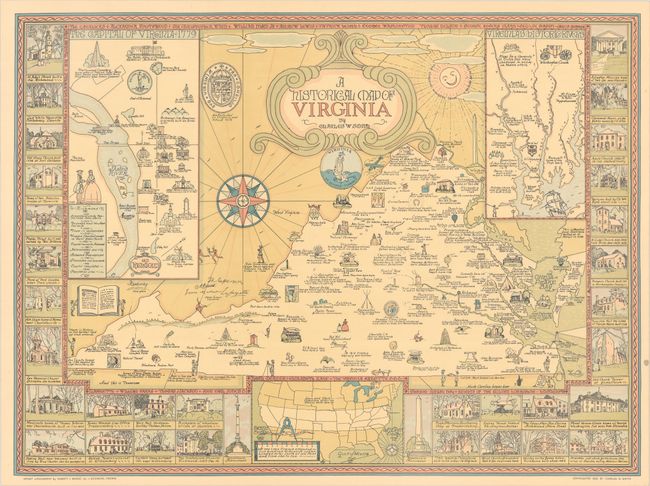A Historical Map of Virginia