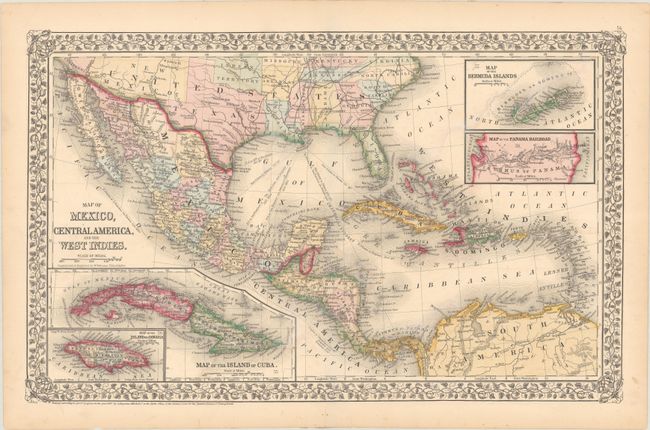 Old World Auctions - Auction 185 - Lot 369 - Map of Mexico, Central ...