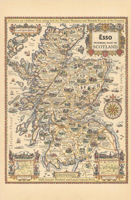 Esso Pictorial Plan of Scotland