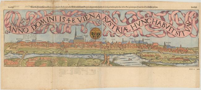 Anno Domini 1548. Viena Austriae hunc Habuit Situm