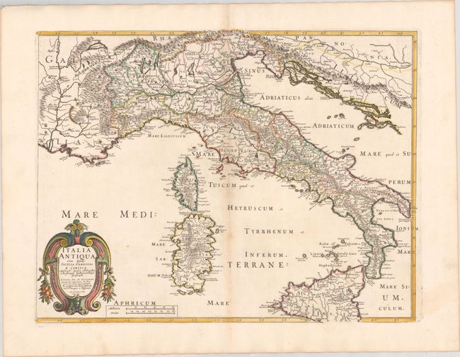 Italia Antiqua cum Insulis Sicilia Sardinia & Corsica