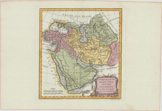 [Lot of 2] Turquie d'Asie, Arabie, Perse, Tartarie Independante [and] Empire de Cyrus