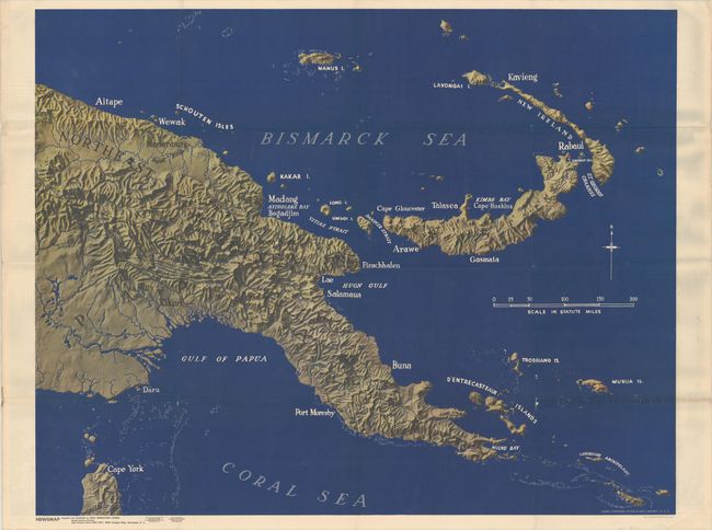 Newsmap [Untitled - Papua New Guinea, World War II]