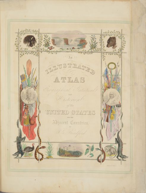 An Illustrated Atlas, Geographical, Statistical, and Historical, of the United States, and the Adjacent Countries
