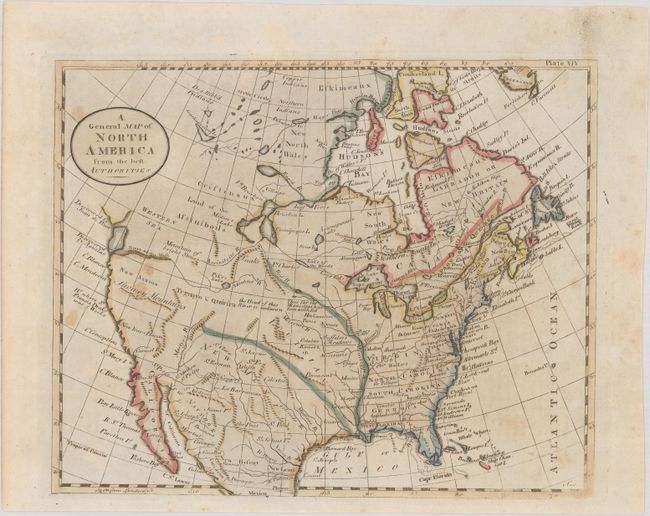 A General Map of North America from the Best Authorities