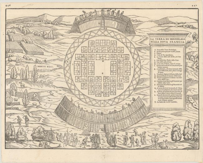 La Terra de Hochelaga Nella Nova Francia