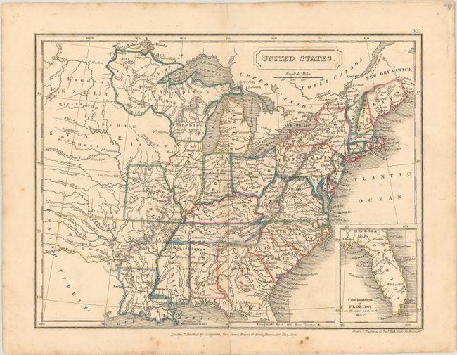 [Lot of 2] United States [and] Etats Unis de l'Amerique, Corriges et Augmentes en 1803