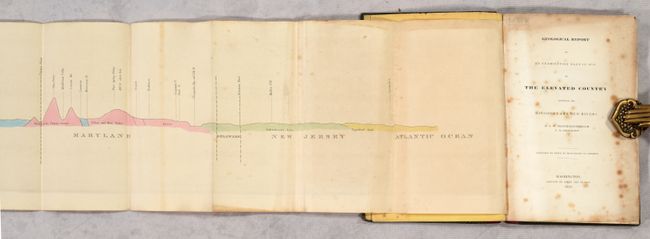 [Untitled - Geological Profile of the Eastern United States] [in] Geological Report of an Examination Made in 1834, of the Elevated Country Between the Missouri and Red Rivers