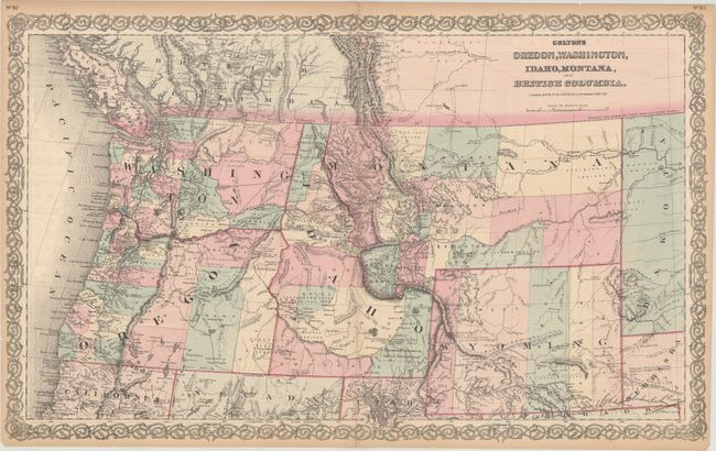 Colton's Oregon, Washington, Idaho, Montana, and British Columbia