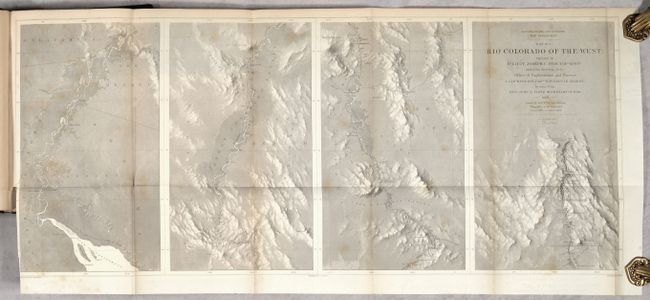 [4 Maps with Report] ] Map No. 1 [and] Map No. 2 Rio Colorado of the West... [and] Geological Map No. 1 [and] Geological Map No. 2 Rio Colorado of the West [bound in] Report upon the Colorado River of the West, Explored 1857 and 1858
