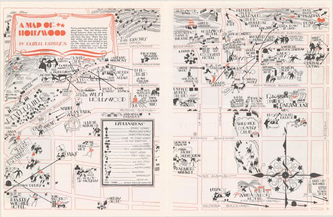 A Map of Hollywood