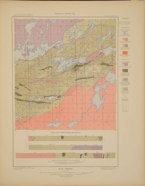 Atlas to Accompany Monograph XLV on the Vermilion Iron-Bearing District of Minnesota