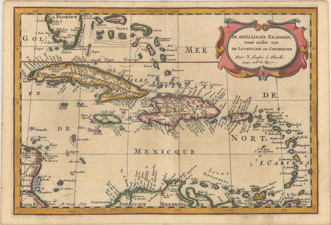 De Antillische Eilanden, waar Onder Zyn de Lucaysche en Caribesche
