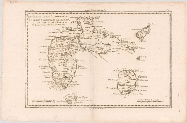 Les Isles de la Guadeloupe, de Marie Galante, de la Desirade, et Celles des Saintes: Colonie Francoise dans les Antilles