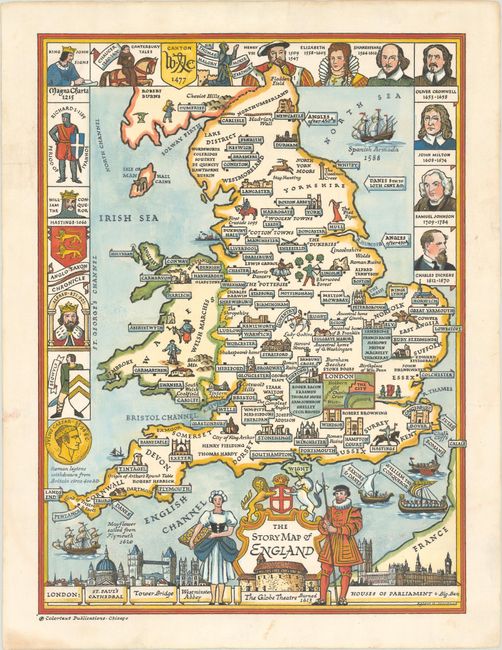 The Story Map of England