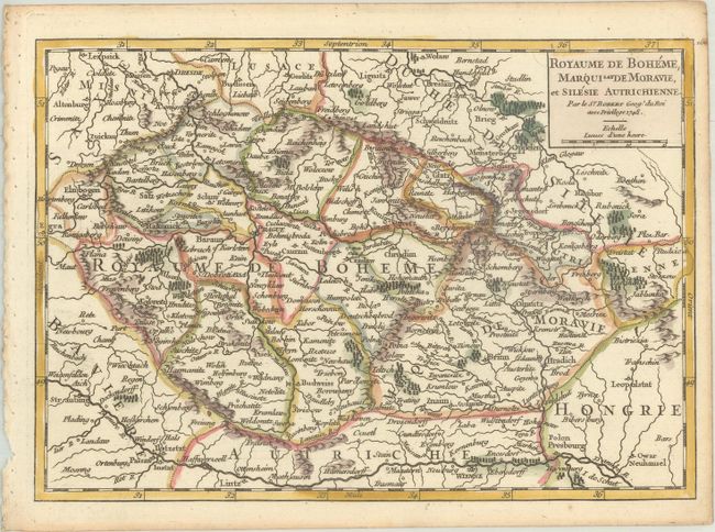 Royaume de Boheme, Marquisat de Moravie, et Silesie Autrichienne