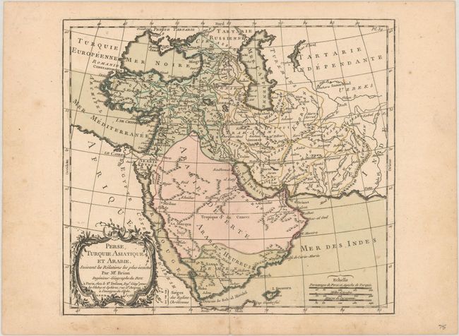 Perse, Turquie Asiatique et Arabie. Suivant les Relations les Plus Exactes
