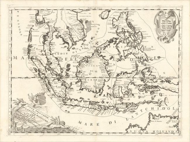 Isole dell' Indie, Divise in Filippine, Molucche, e della Sonda