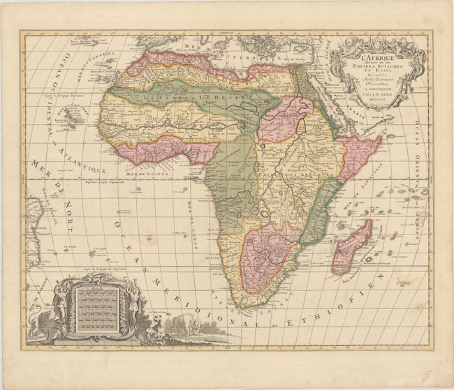 L'Afrique Divisee en ses Empires, Royaumes, et Etats, Dressees sur les Dernieres Observations
