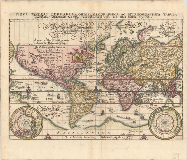 Nova Totius Terrarum Orbis Geographica ac Hydrographica Tabula